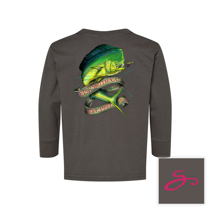 Mahi Lil’ Angler Long Sleeve Tee