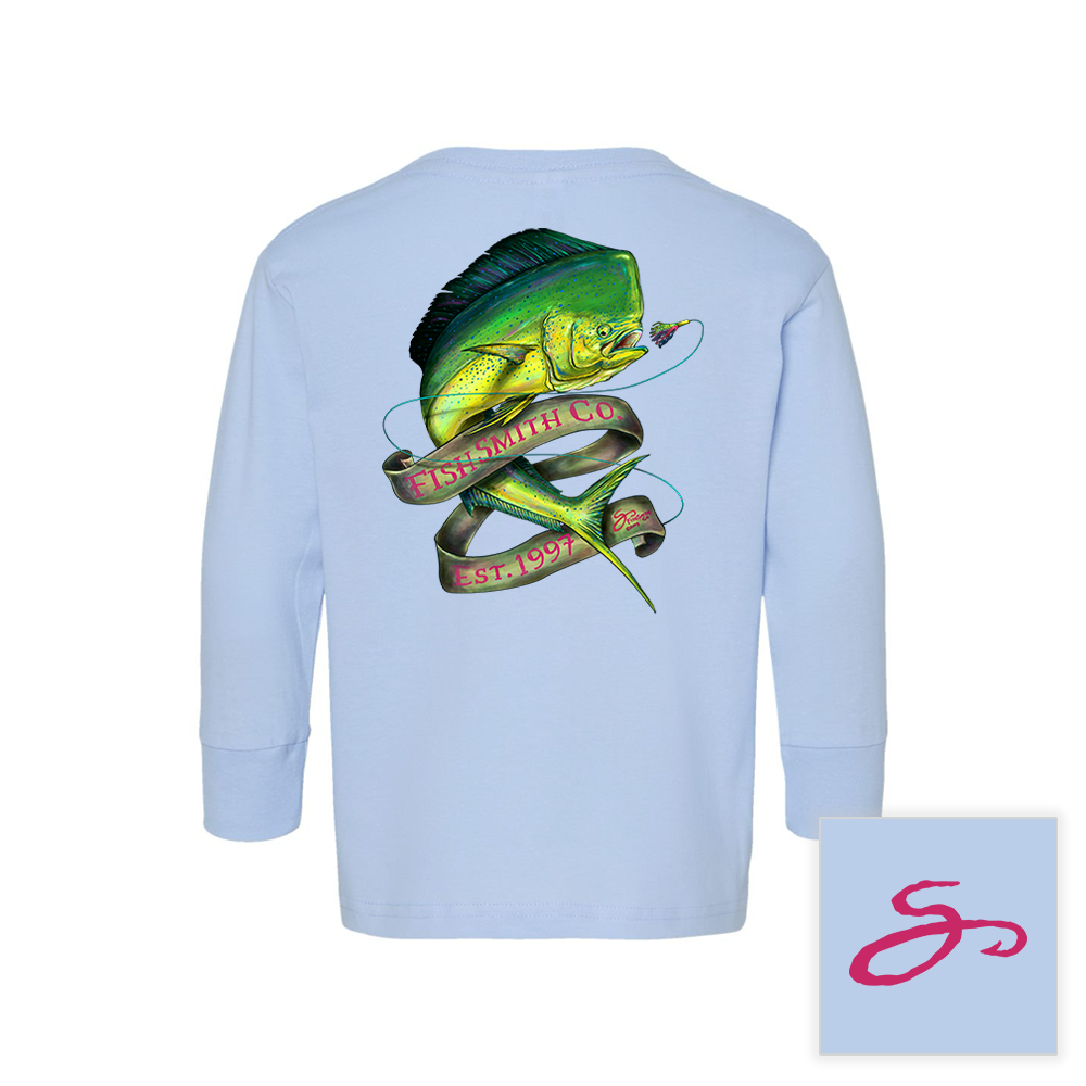 Mahi Lil’ Angler Long Sleeve Tee