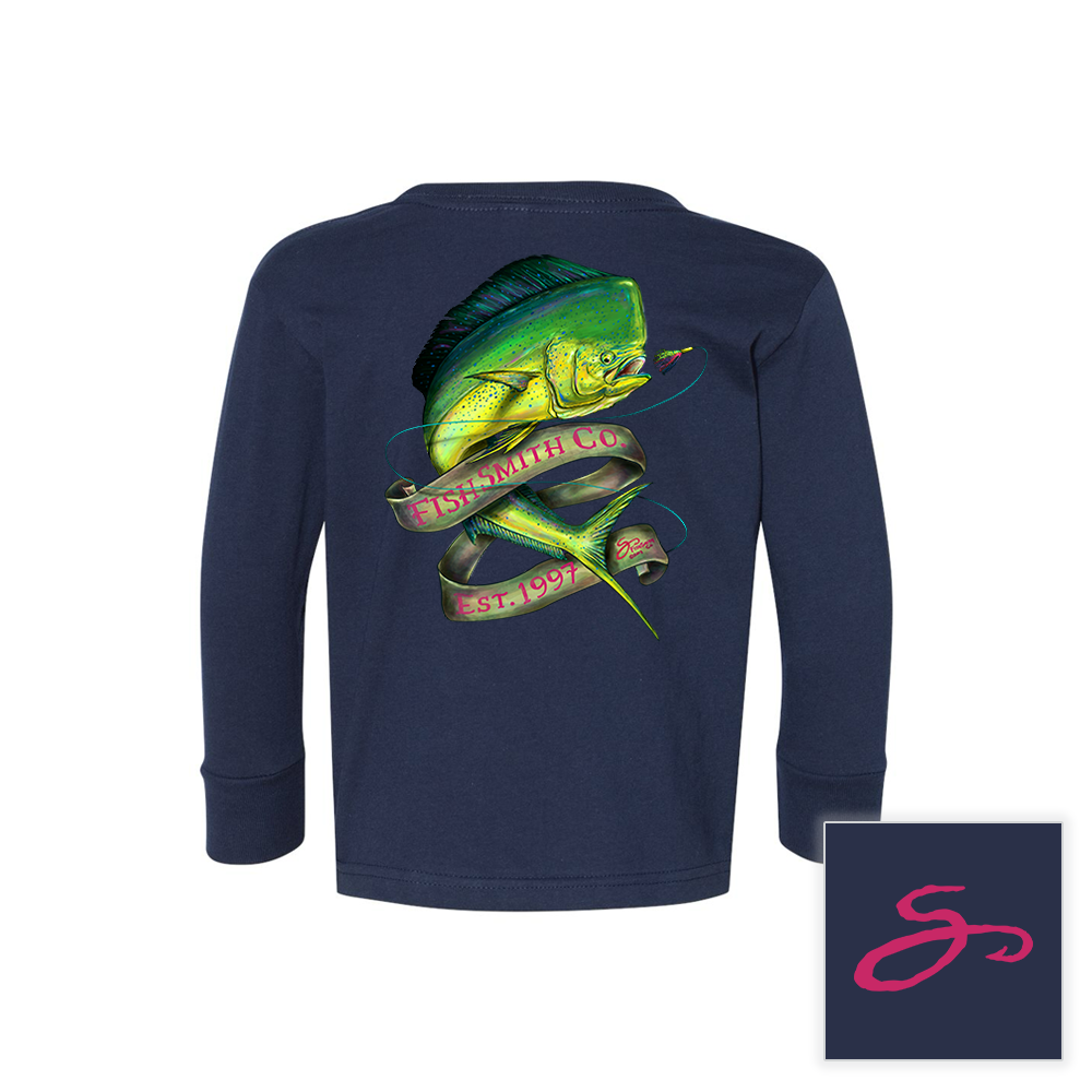 Mahi Lil’ Angler Long Sleeve Tee