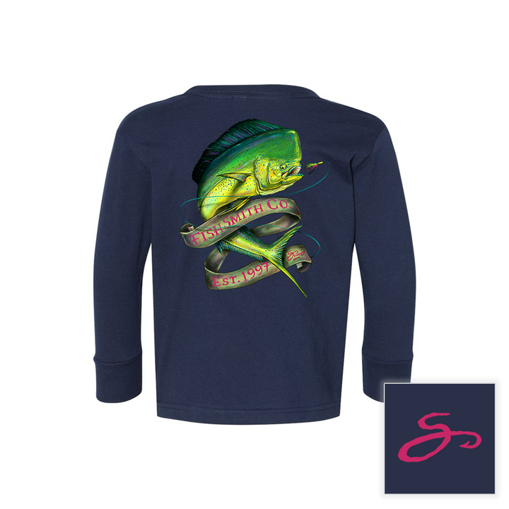 Mahi Lil’ Angler Long Sleeve Tee