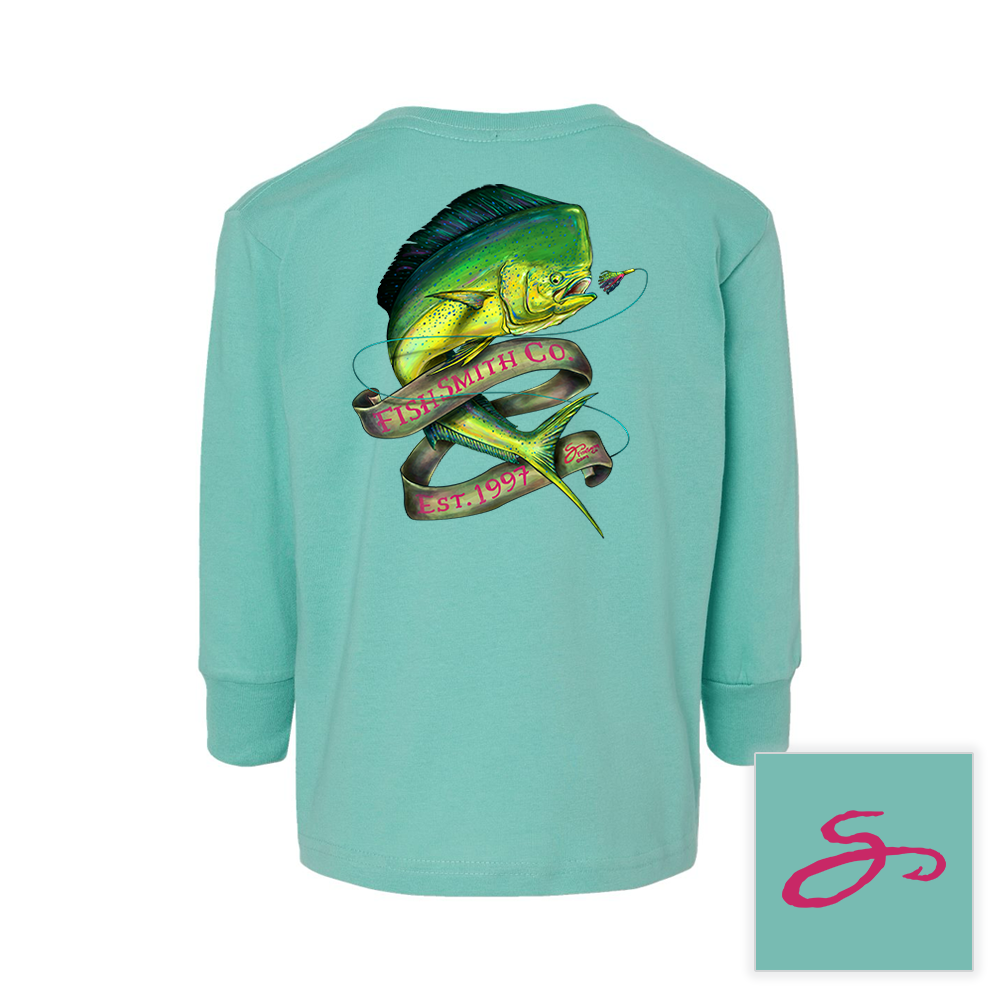 Mahi Lil’ Angler Long Sleeve Tee