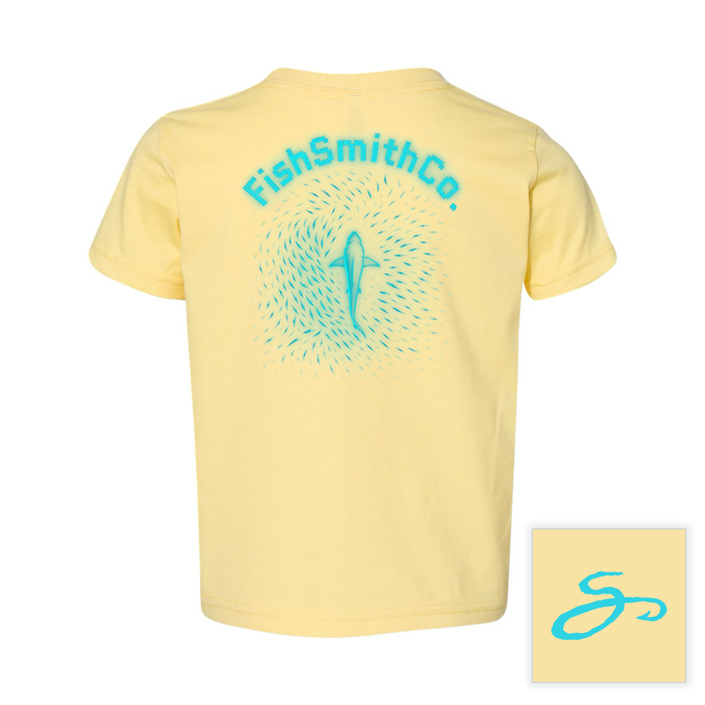 Shark Pixel Lil’ Anglers Tee