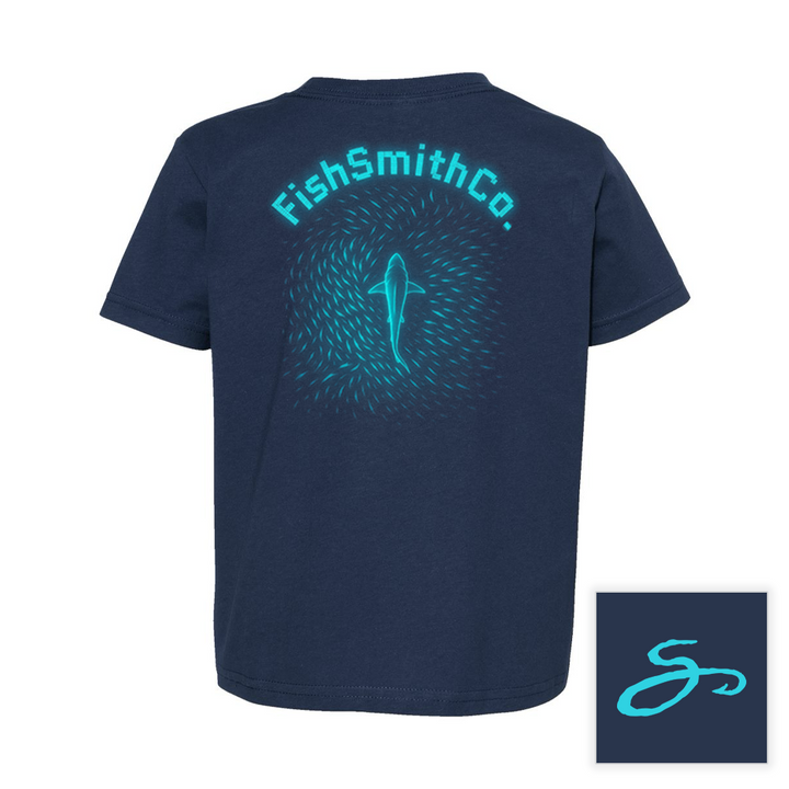 Shark Pixel Lil’ Anglers Tee