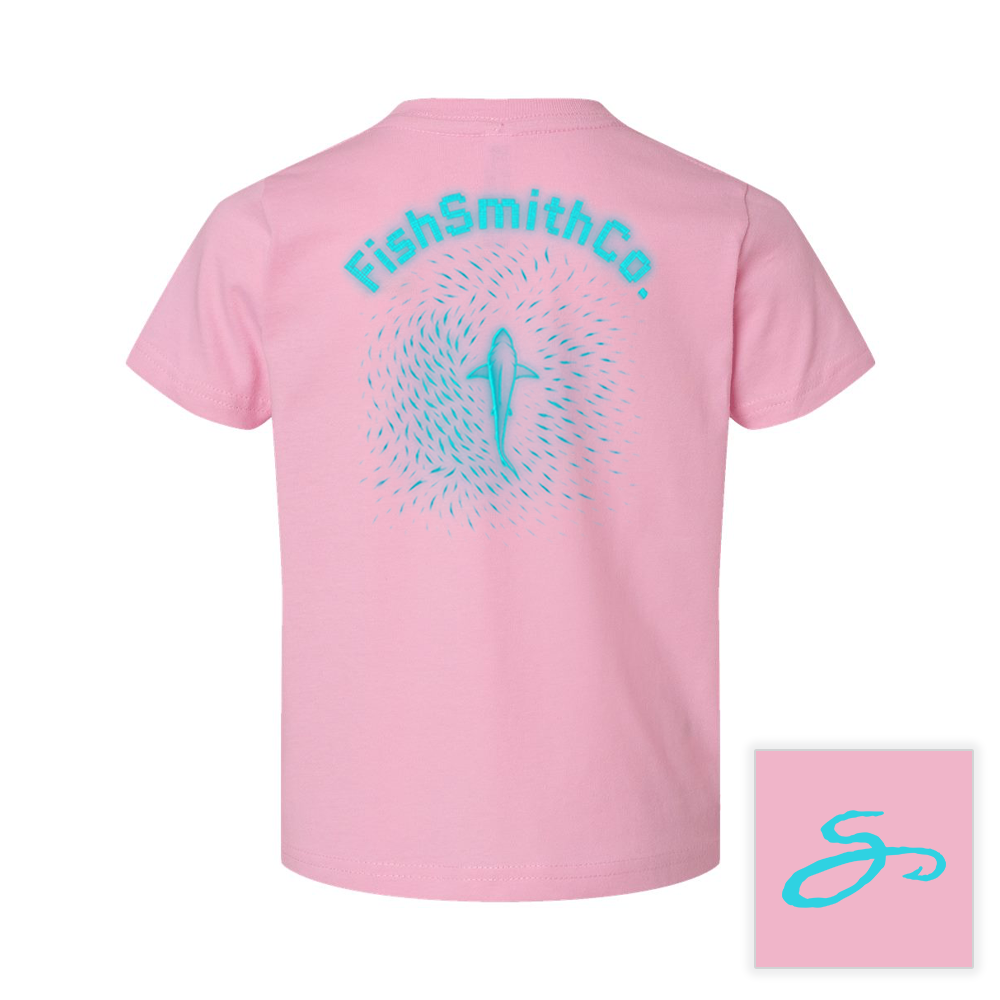 Shark Pixel Lil’ Anglers Tee