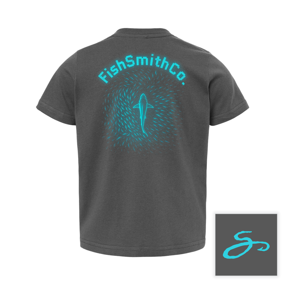 Shark Pixel Lil’ Anglers Tee